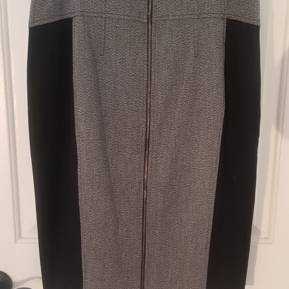 Express Color-Block Skirt - Picture 2 of 4